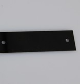 Nummerplaatjes Aluminium Gekleurd Rechthoek 1mm dik met 2 gaatjes