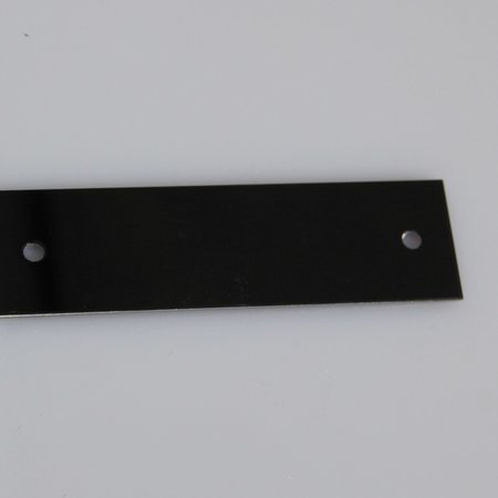 Gekleurd Aluminium Naamplaatje 70x20mm met 2 gaatjes