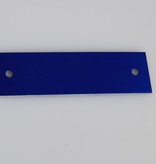 Gekleurd Aluminium Naamplaatje 70x20mm met 2 gaatjes