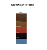 Leer sleutelhanger 20x100mm