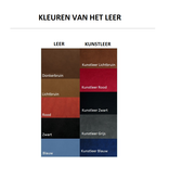 Leer sleutelhanger 35x108mm