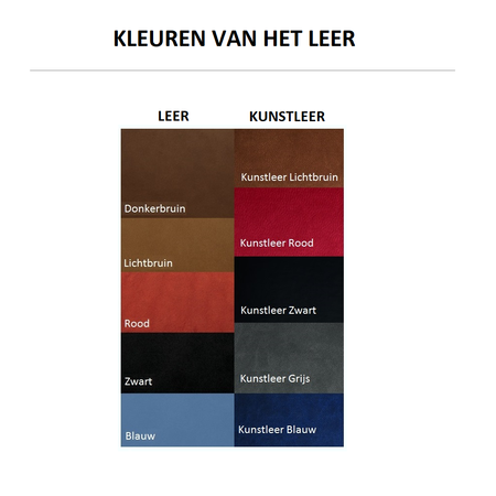 Leer sleutelhanger 35x108mm
