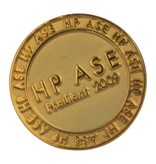 Kleine Logo's in metaal gegoten, 100 stuks tot 25mm in diverse metaalkleuren