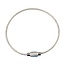 Gedraaide Staaldraad Kabel als Ring met schroefsluiting 150mm