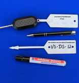 Werkplaatslabels of autolabels met eigen bedrukking 190x37mm - vanaf 10.000 stuks - per 1.000 stuks