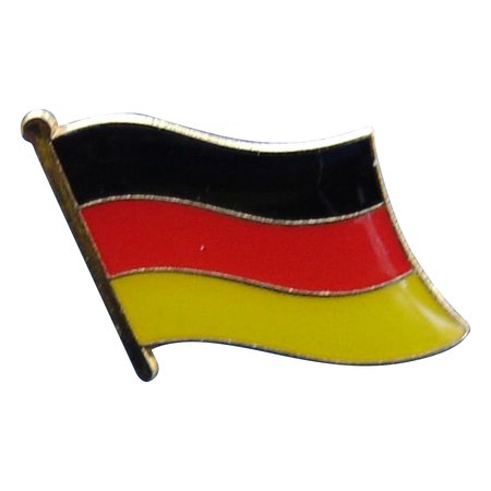 CombiCraft Duitse Vlag Pin - Pin van de Duitse vlag met vlindersluiting
