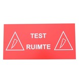 Gekleurde acrylaat buitenbordjes UV Bestendig