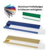 CombiCraft Profielbadges Aluminium met venster