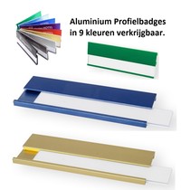 Profielbadges Aluminium