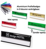 CombiCraft Profielbadges Aluminium met venster