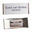 CombiCraft Easy 3 Profielbadge Kunststof 77 x 32mm met Aluminium graveerstrook