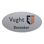 CombiCraft Naambadge Aluminium Ovaal met logo en gravering