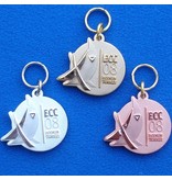 Gegoten medailles in metaal met jouw eigen ontwerp