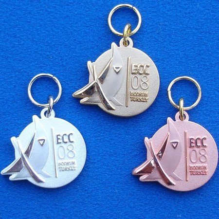 Gegoten medailles in metaal met jouw eigen ontwerp