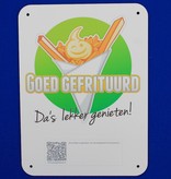 Full colour bedrukte aluminium borden