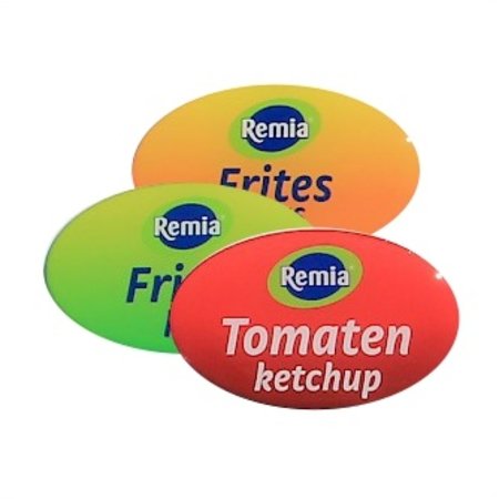 Epoxy stickers naar eigen ontwerp