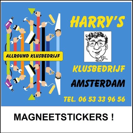 Magneetstickers (voor de auto)