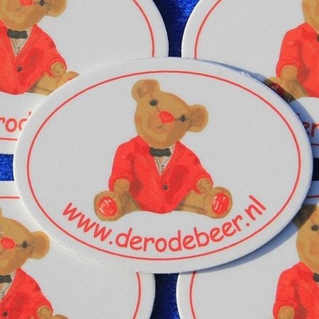 Polystyreen logoplaatjes met full colour bedrukking