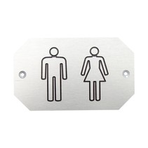 Aluminium deurbordje 8-hoek