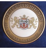 Gegoten munten brons met epoxy vanaf 1 stuks