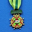 Voorbeeld van een Medaille voor Stichting Opkikker