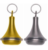 Chapelle hotelsleutelhanger Messing 65mm klokmodel met stootring