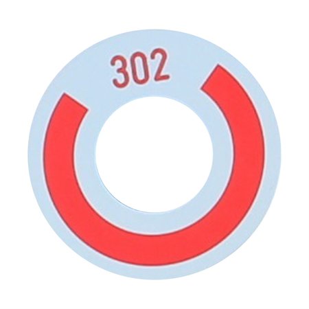 Aluminium garderobemunten rond vanaf 100 stuks