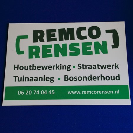 Full colour bedrukte aluminium borden