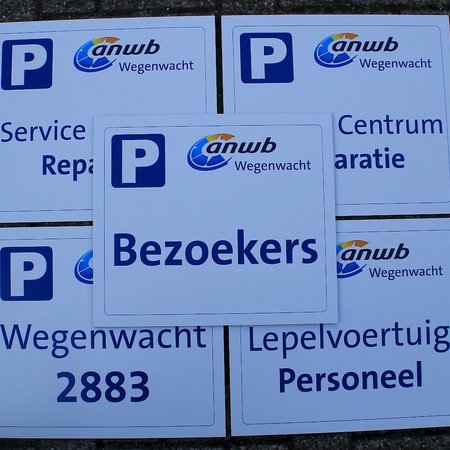 Full colour bedrukte aluminium borden