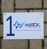 Full colour bedrukte aluminium borden