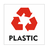 Recycle Plastic bordje