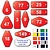 CombiCraft Nummerplaatjes Plexiglas