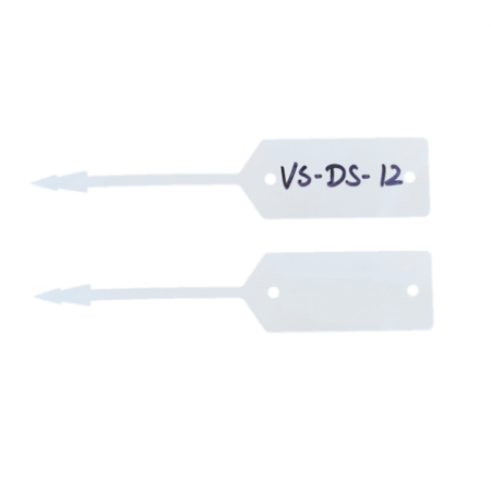 Werkplaatslabels of autolabels met eigen bedrukking 190x37mm - vanaf 10.000 stuks - per 1.000 stuks