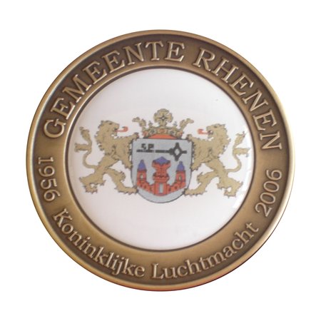 Gegoten munten brons met epoxy vanaf 1 stuks