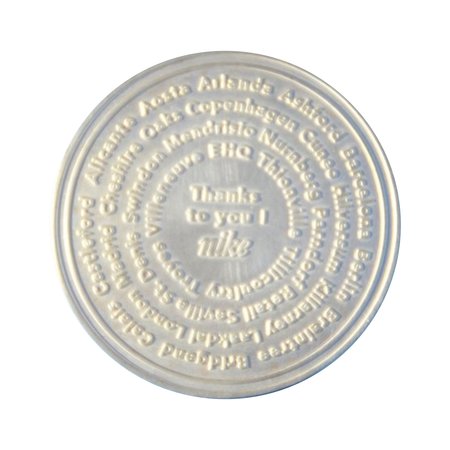 Gegoten munten onedel zilver vanaf 1 stuks