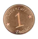 Koper slagmunten van 17 tot 30 mm vanaf 1000 stuks