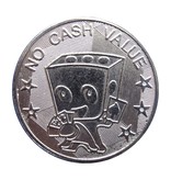 Staal slagmunten van 17 tot 30 mm vanaf 1000 stuks