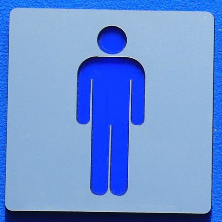 Heren toiletbordje Serie Plex