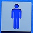 Heren toiletbordje Serie Plex