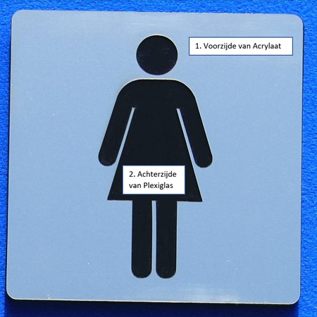 Dames toiletbordje Serie Plex