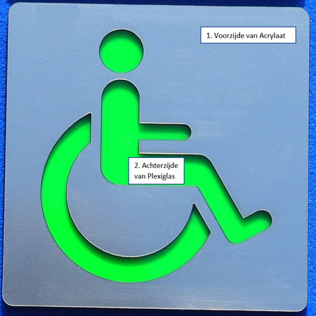 Invalide toiletbordje Serie Plex