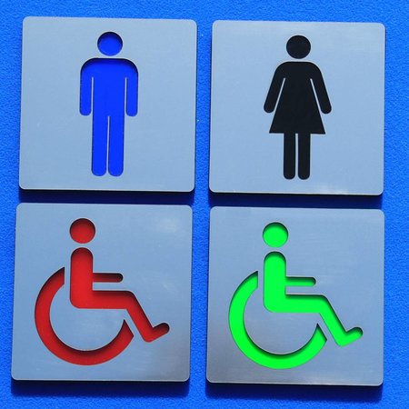 CombiCraft Genderneutraal toiletbordje Serie Plex