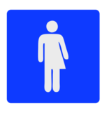 Genderneutraal toiletbordje Serie Plex