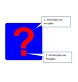 Toiletbordje met jouw eigen symbool Serie Plex