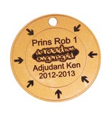 Acrylaat Medailles van 3 tot 30 cm groot  met jouw eigen ontwerp