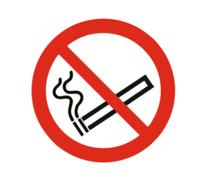 No Smoking Bord – Niet Roken Bordje – Verboden te Roken – Kunststof