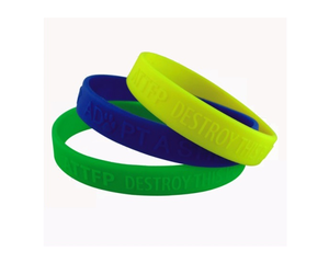 5Pcs Diverse Kleuren IK Beloven Silicone Sport Pol... - Grandado