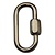 Schroefschakel of openschroefbare ring
