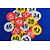Restpartij: Nummer plaatjes Ø50 mm 1-50