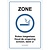 Zone, Roken toegestaan bord